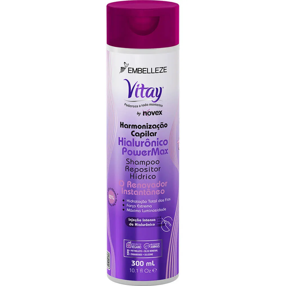 Shampoo Vitay Hialurónico PowerMax Novex